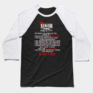 senior thing 2020 class of 2020 graduation gift Baseball T-Shirt